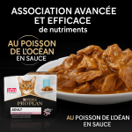 PURINA® PRO PLAN® Delicate NUTRISAVOUR™ en Sauce - Au Poisson de l'Océan