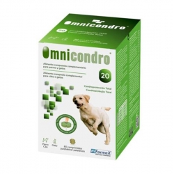 Omnicondro 20 para perros. Hifarmax comprimidos