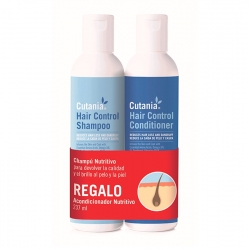 Vetnova-Shampooing Cutania Hair Control + APRÈS-SHAMPOOING CADEAU (2)
