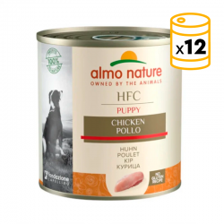 Almo Nature HCF Puppy Comida Húmeda con Caldo para Cachorros con Pollo