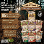 Carnilove Cat Adulto Pouch sabor Jabali
