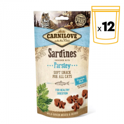 Carnilove Cat Snack Semihumedo sabor Sardinas Perejil
