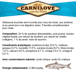 Carnilove Cat Snack Semihumedo sabor Sardinas Perejil