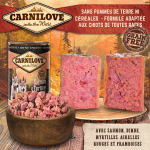 Carnilove Dog Puppy sabor Salmon Pavo