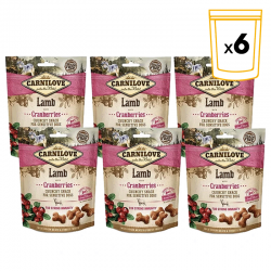Snack Crunchy Agneau aux Canneberges