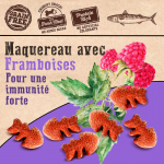 Snakc Crunchy Maquereau aux Framboises