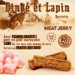 Carnilove Dog Adulto Jerky en barritas sabor Conejo Pavo