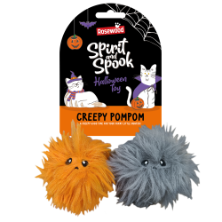 Rosewood Peluches Pompom para Gatos Espeluznante Duo de Halloween