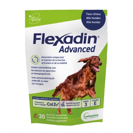 Vetoquinol-Flexadin Advance UCII pour Chien (1)