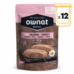 Ownat Wetline comida húmeda para gatos kitten salmon & turkey