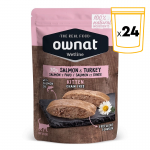 Ownat Wetline comida húmeda para gatos kitten salmon & turkey