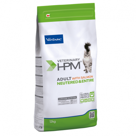 virbac-HPM Feline Adult Saumon pour stérilisé et non stérilisé (1)