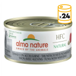 Almo Nature HCF Natural Comida Húmeda para Gatos con Atún y Anchoa
