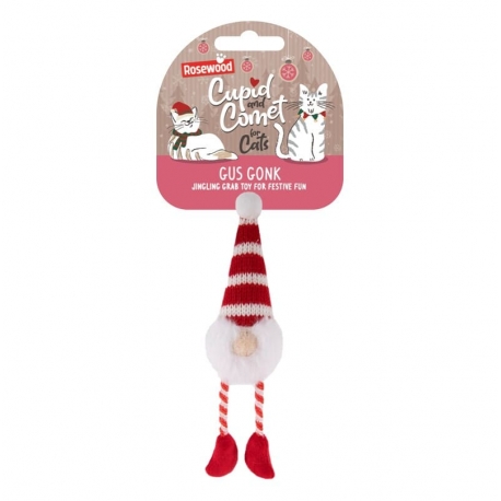 Rosewood Peluche para Gatos Gnomo de Navidad