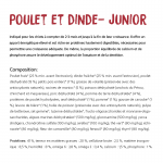 Croquettes pour Chiots Ownat Prime Grain Free Junior avec Poulet et Dinde