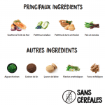 Croquettes pour Chiens Ownat Just Grain Free Adult avec Saumon