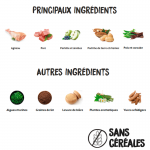 Croquettes pour Chiens Ownat Just Grain Free Adult avec Agneau