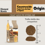 Honest Roots Origin Countryside Pienso Natural Para Gatos Esterilizados con Pollo y Vacuno