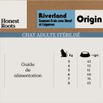 Honest Roots Origin Riverland Pienso Natural Para Gatos Esterilizados con Salmón y Vacuno