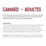 Ownat Classic Duck Croquettes pour Chiens au Canard