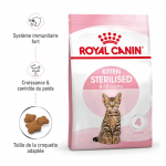 Royal Canin Kitten Sterilisé nourriture pour chatons stérilisés