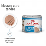 Royal Canin Dog Starter Mousse alimentation humide pour chiots et mères allaitantes