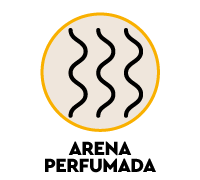 Arena Perfumada para gatos