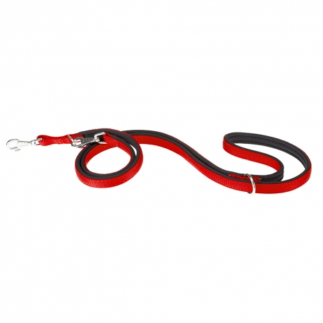 Correa Nylon Daytona Ga Rojo para perros Ferplast