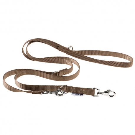 Correa Nylon Club Ga Brown para perros Ferplast