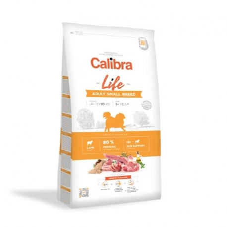 Calibra dog life adult small breed cordero pienso para perros