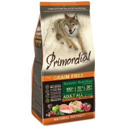 Primordial Grain Free Adult Pienso para perros con Pollo y Salmón