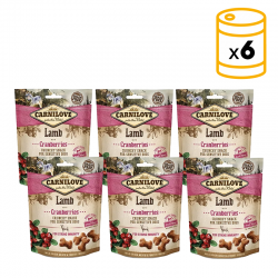 Snack Crunchy Agnello con Mirtilli