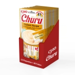Pack Churu para gato adulto Pure de Pollo 12x56gr