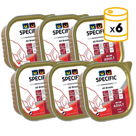 Comida humeda para perros adultos Specific CXW 300 grs