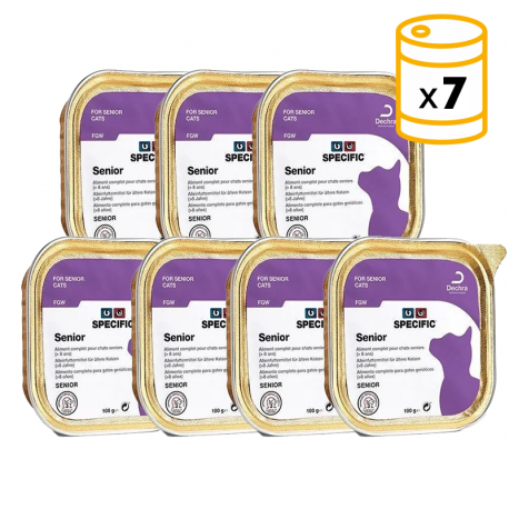 Comida humeda Specific FGW para gatos mayores senior