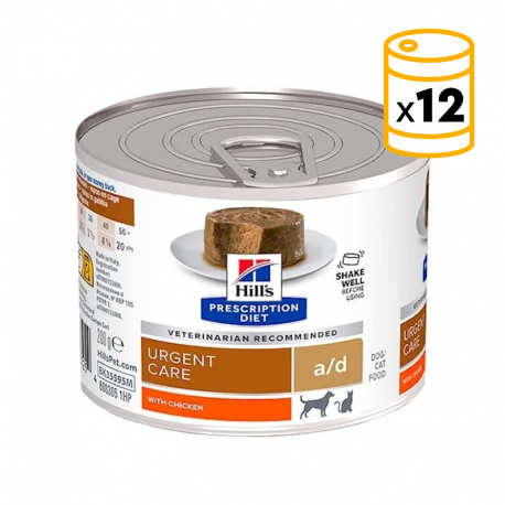 Pack de Latas Hills Prescription Diet A/D para perros y gatos