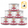 Pack x6 Calibra Gatto Adulto Lattine con Manzo