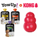 Kit Rafraîchissant pour Chiens Yaourts Glacés Yow Up + Kong