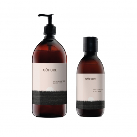 Söfure Champu Perro Pelo Negro