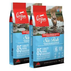 6 Pescados para Gato crocchette per gatti