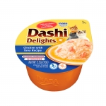 Churu Dashi Delights Comida Húmeda en Caldo con Pollo y Atún