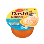 Churu Dashi Delights Comida Húmeda en Caldo con Pollo y Vieiras