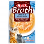 Ciao Broth Comida Húmeda en Caldo para Gatos Con Pollo y Atún