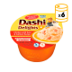 Churu Dashi Delights Cibo Umido in Brodo con Pollo, Tonno e Salmone