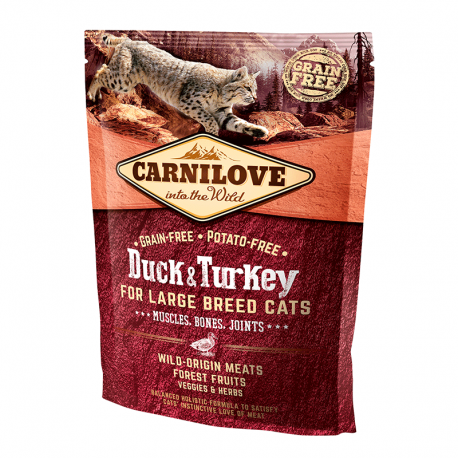 Carnilove-Adult Large Duck & Turkey Muscle & Bones & Joints (1)