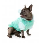 FuzzYard Sudadera con Capucha para Perros Color Turquesa