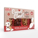 Cupid and Comet Natural Selection Box Snack de Navidad para Perros