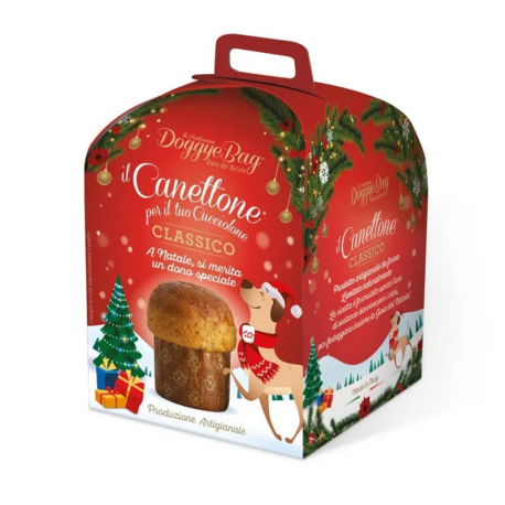 Canettone Clásico Snack Navideño para Perros Doggye Bag