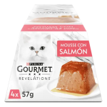 Gourmet Revelations Comida Húmeda en Mousse para Gatos con Salmón