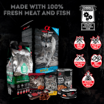 Alpha Spirit Pack Snacks para perro de Pescado